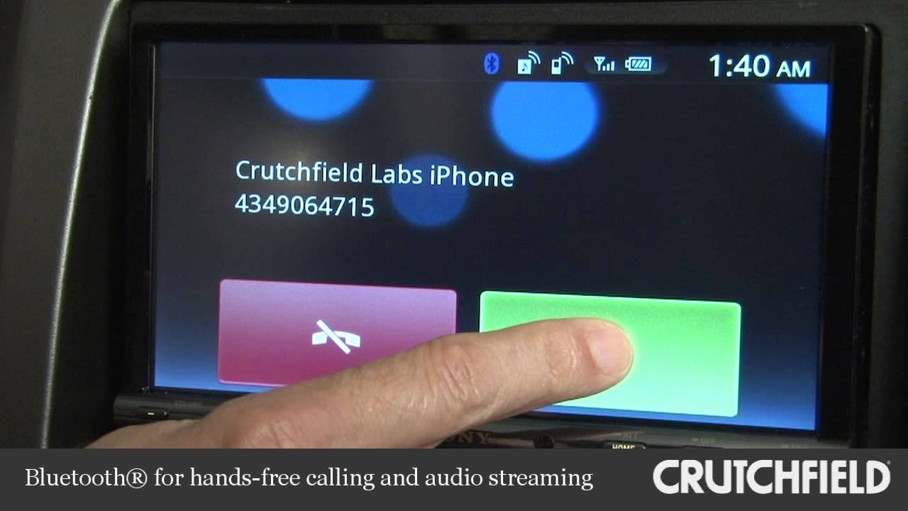 Sony XAV-701HD Car DVD Receiver Display and Controls Demo | Crutchfield Video
