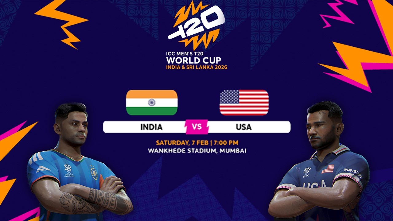 ICC T20 World Cup 2026 🔥 | India vs USA | Cricket 26