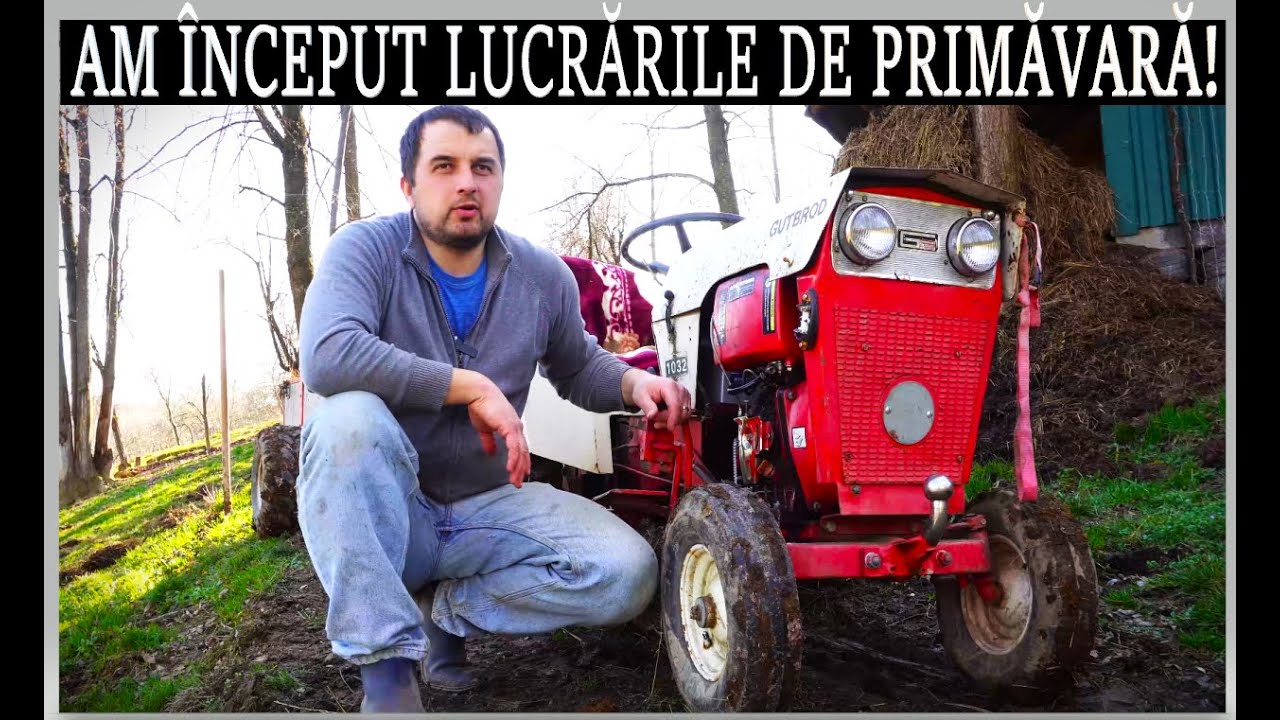 Am pornit tractorașul din Ou Kinder! Cu Iezi, Gruia, Bivol, Car Gunoi!  #OrășeanLaȚară!