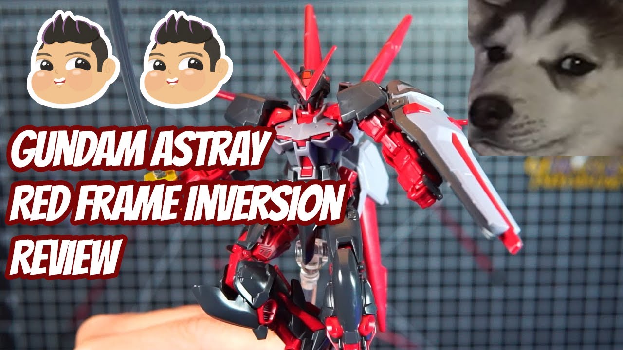 Gundam breaker Battlouge HG 1/144 RED FRAME ASTRAY INVERSION REVIEW