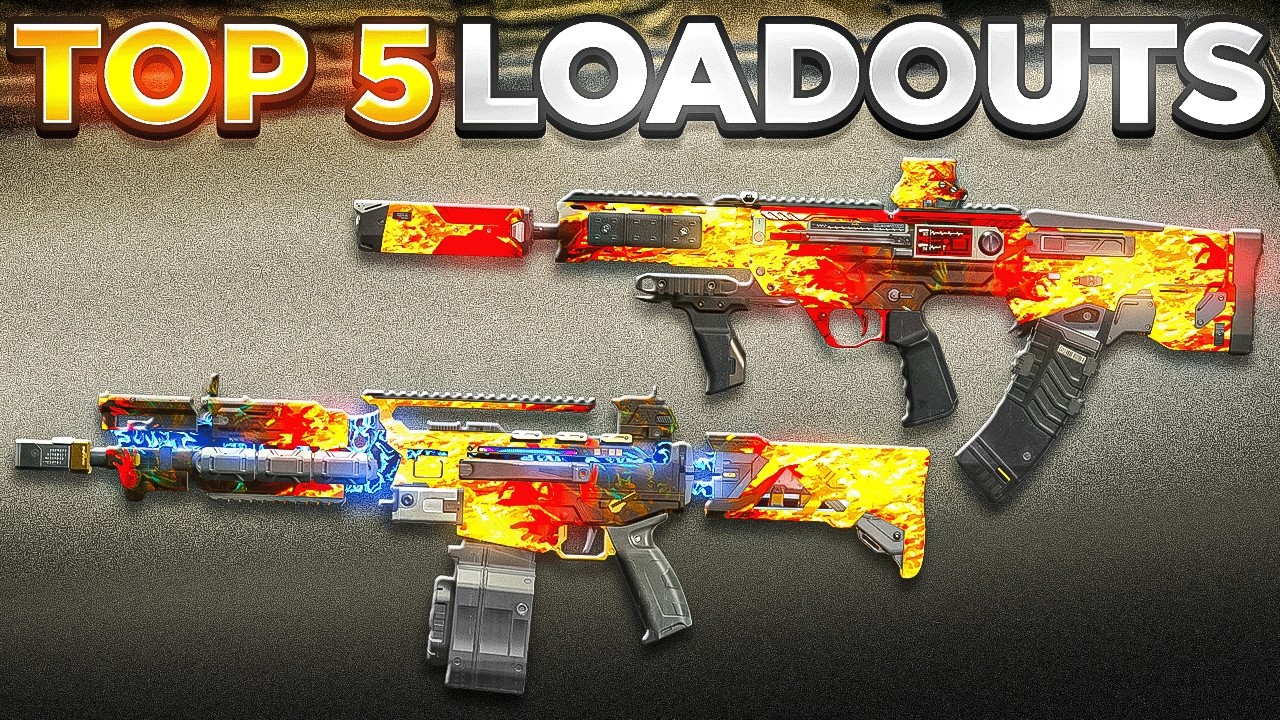 TOP 5 *META* LOADOUTS after UPDATE! 👑 (Best Warzone Class Setup)