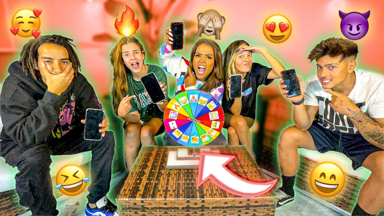 O EMOJI QUE SAIR NA ROLETA VOCÊ TERÁ QUE ENVIAR!!!