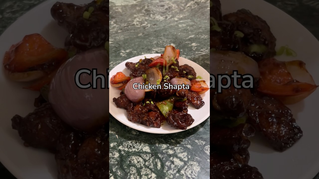 Tibetan Food Series part 3: Chicken Shapta!! #shorts #tibetanfood
