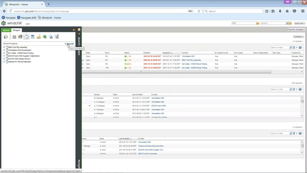 Windchill PLM Project Management