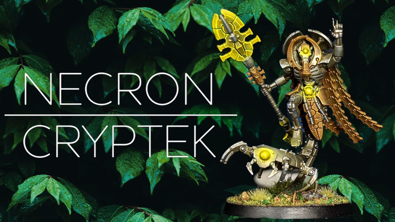 Weathering and glowing effects a Necron Cryptek/Technomancer