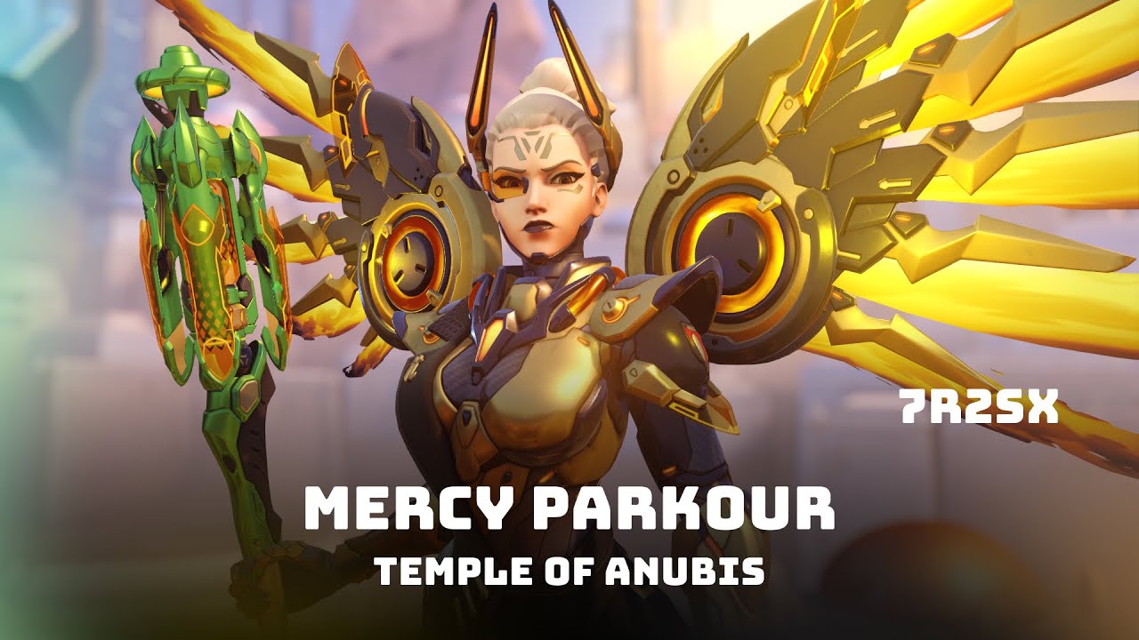 Mercy Parkour Temple of Anubis ☆ [7R2SX]
