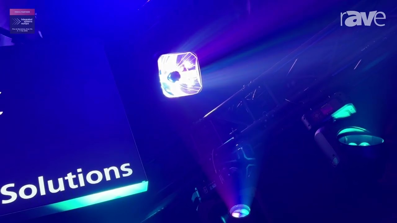 ISE 2025: ETC Showcases Zeo, A Moving Strobe Light LED Fixture