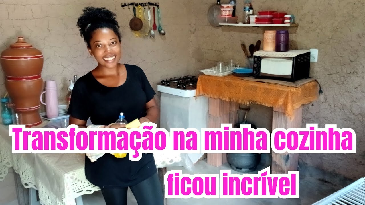 Transforma&ccedil;&atilde;o na minha cozinha simples 