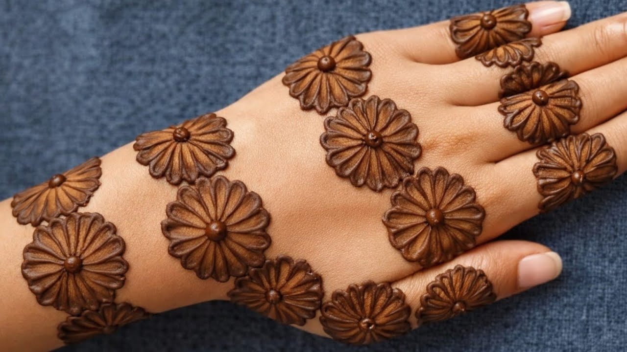 😱🔥 Very Easy And Simple Arabic Mehndi Design#mehndi#ytshorts#shortsfeed#shortvideo#trending#viral 