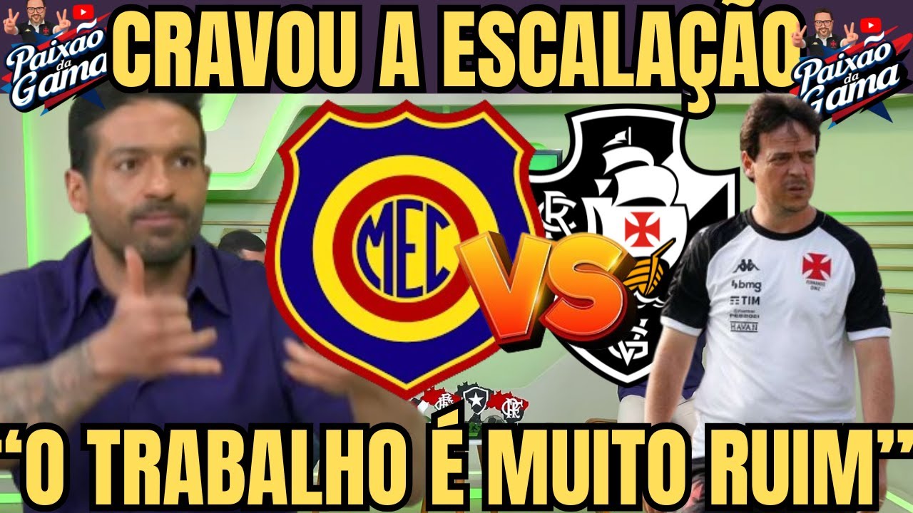 VENÊ METE BRONCA E FALA SOBRE  MADUREIRA X VASCO E DO TRABALHO DO DINIZ.