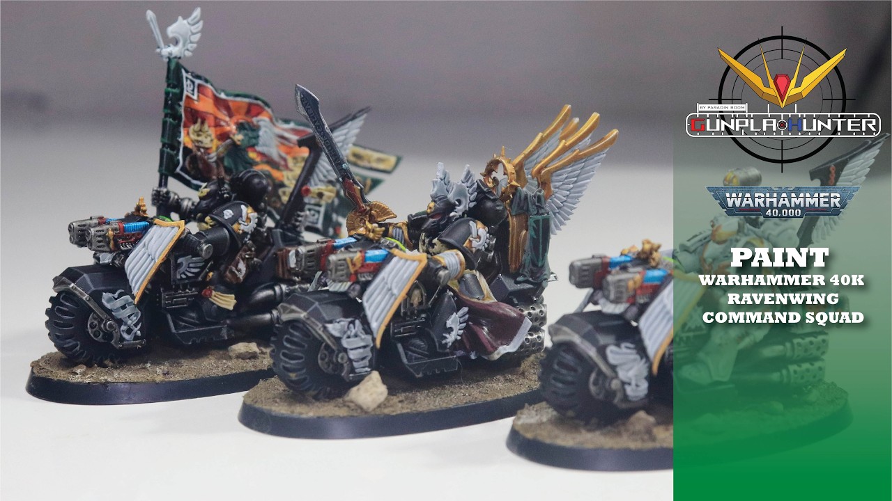 EP  224 PAINT WARHAMMER 40K RAVENWING COMMAND SQUAD