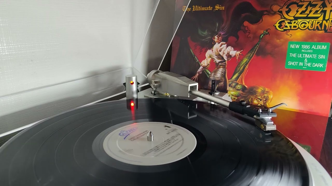 Ozzy Osbourne - The Ultimate Sin (original 1986 vinyl)