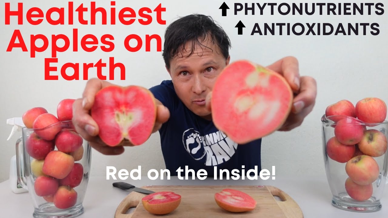 The Healthiest Apple on Earth: Taste Testing Red Fleshed Apples