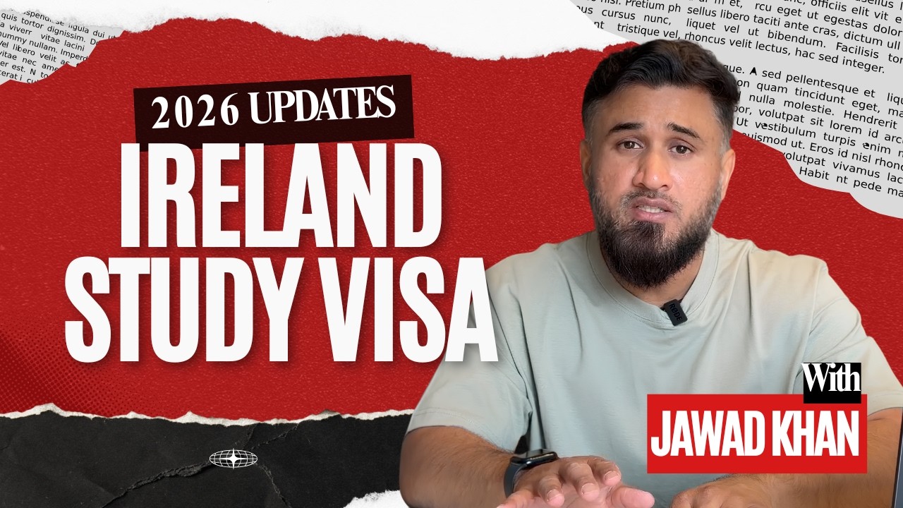 Ireland Student Visa 2026 Updates: Financial Proof, Work Rules & Hidden Changes #irelandimmigration
