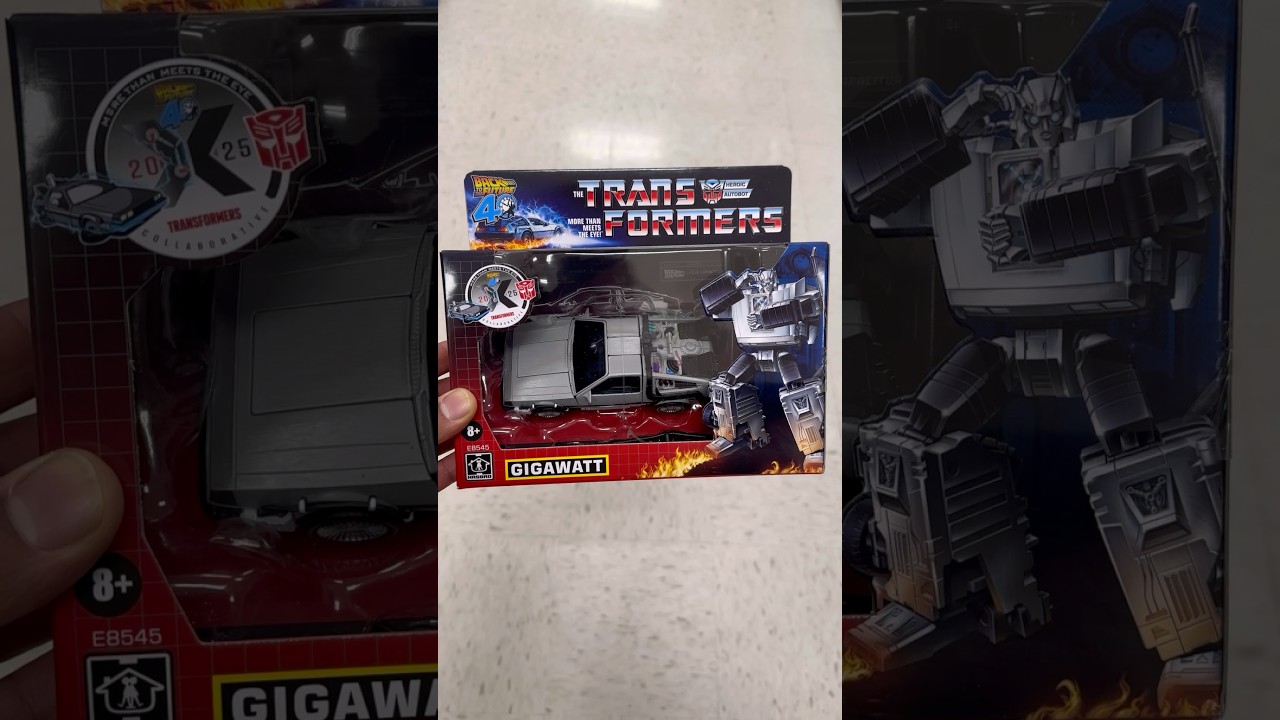 Transformers Back to the Future 40th Anniversary GIGAWATT Action Figure Autobot 