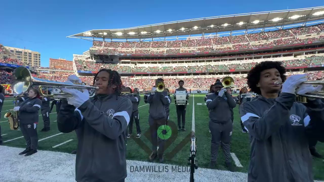 Cincinnati Public Schools All City Marching Band | Bengals vs Patriots Halftime 2025
