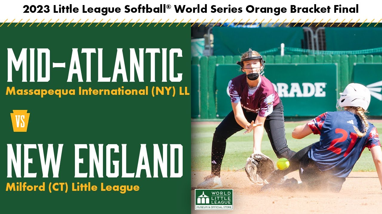 Orange Bracket Final: New York vs Connecticut | 2023 Little League Softball World Series