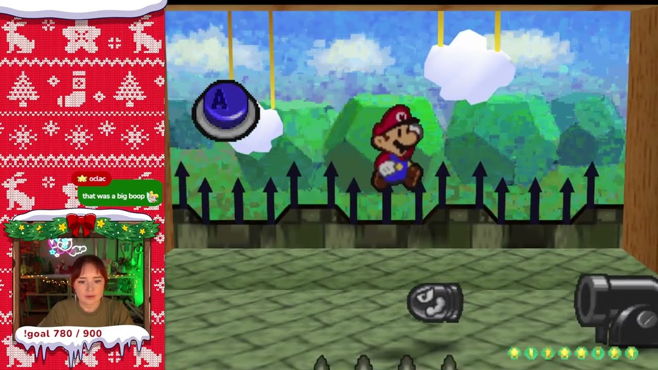 Paper Mario comfy time! | Holiday Highlights