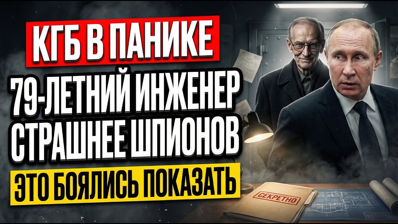 ИНЖЕНЕР ТЬМЫ: Почему КГБ боялось 79 летнего старика больше, чем иностранных шпионов?