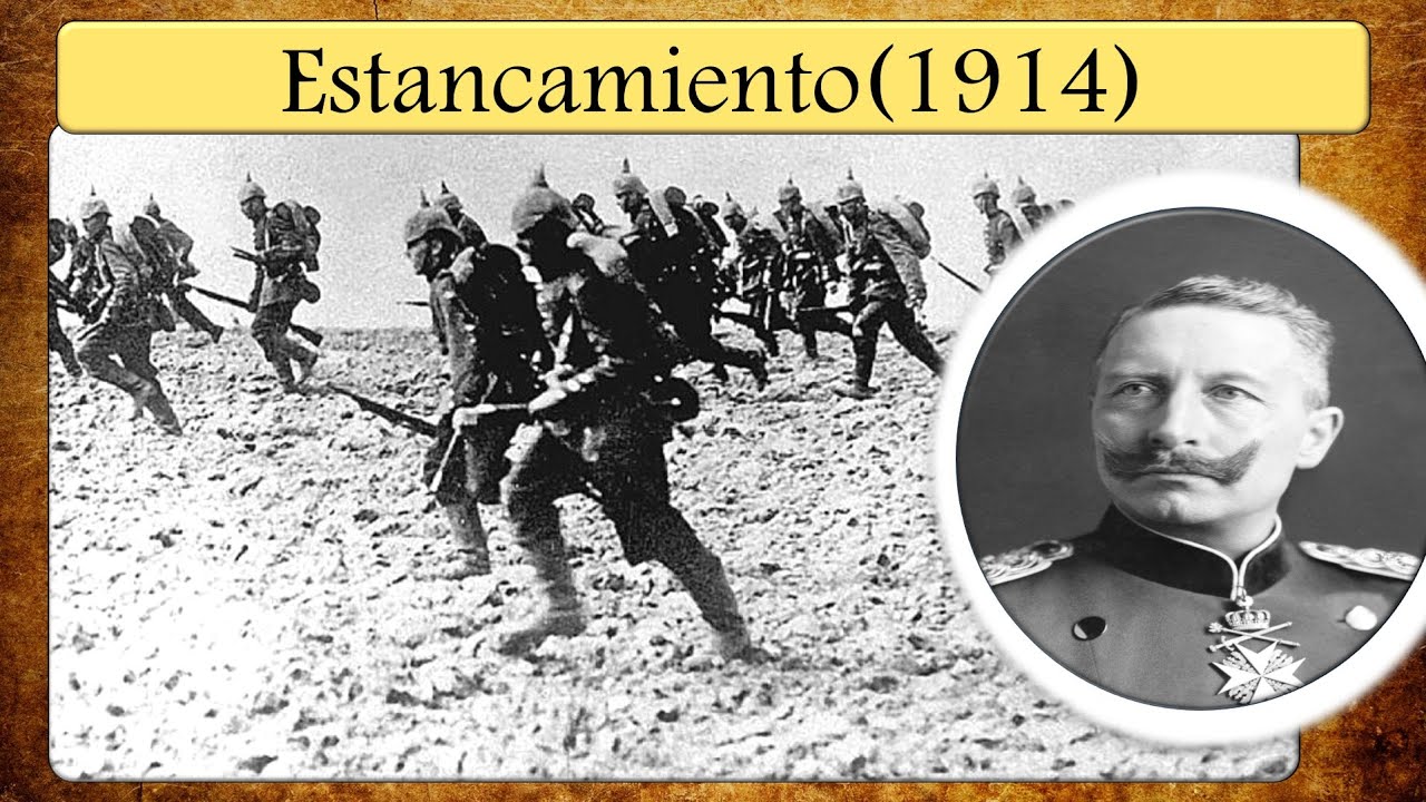 GUERRA DE TRINCHERAS (1914-18), su inicio por el ENORME fuego de fusilería (1914)