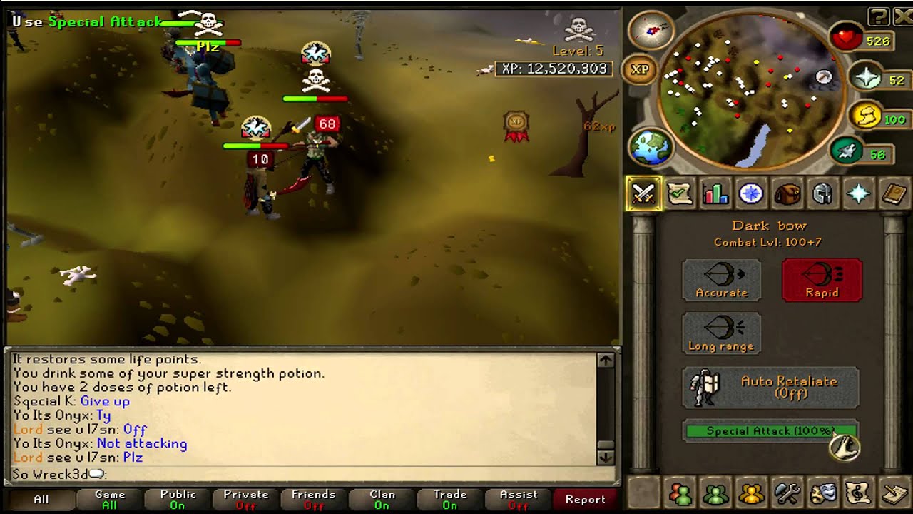 Runescape Pking So Wreck3d Pk Commentary 14 ft. 