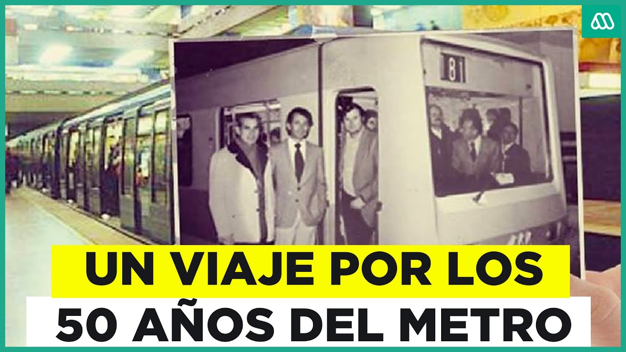 Metro de Santiago cumple 50 años: Los hitos y desafíos de la columna vertebral de la capital