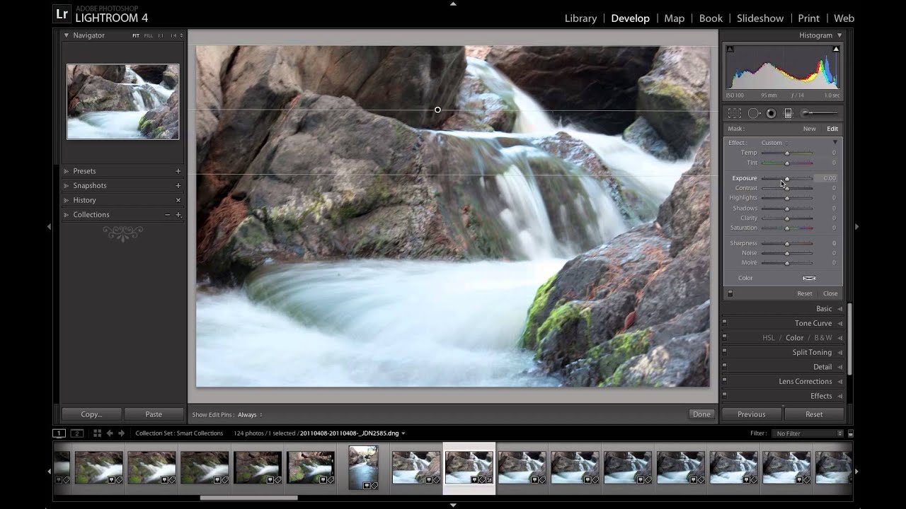 Lightroom 4 Graduated filter 15