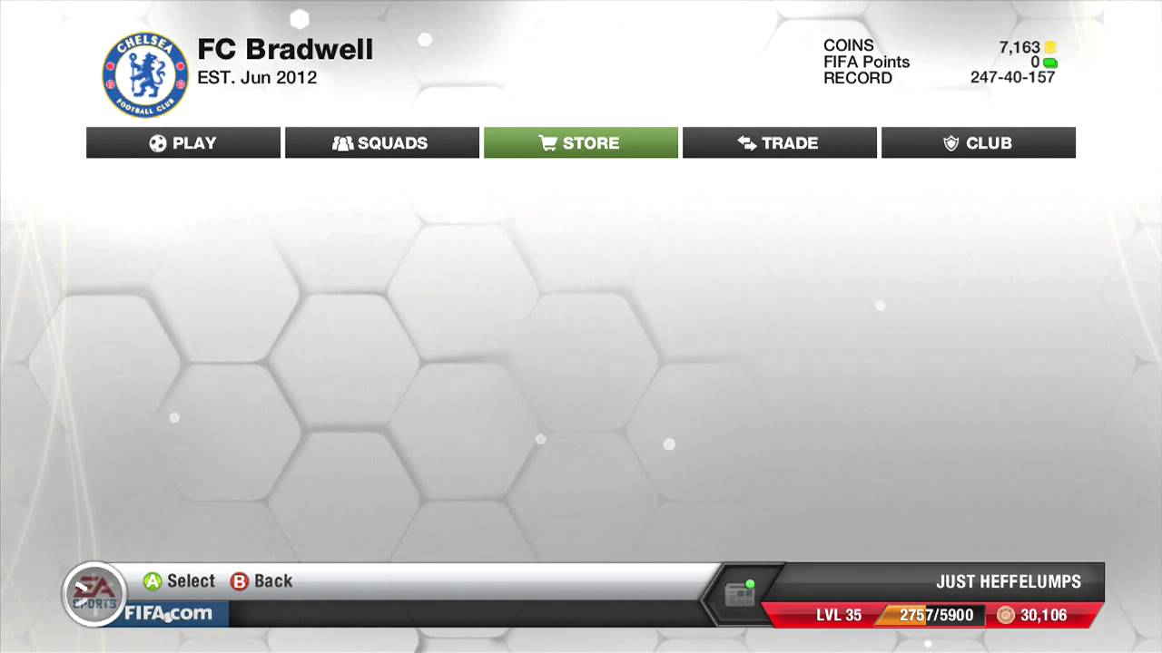 fifa 13 totw glitch