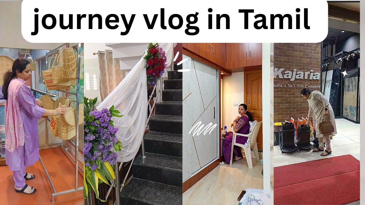 Journey from my native place | journey vlog in Tamil | attending family function #veenaramesh_tamil