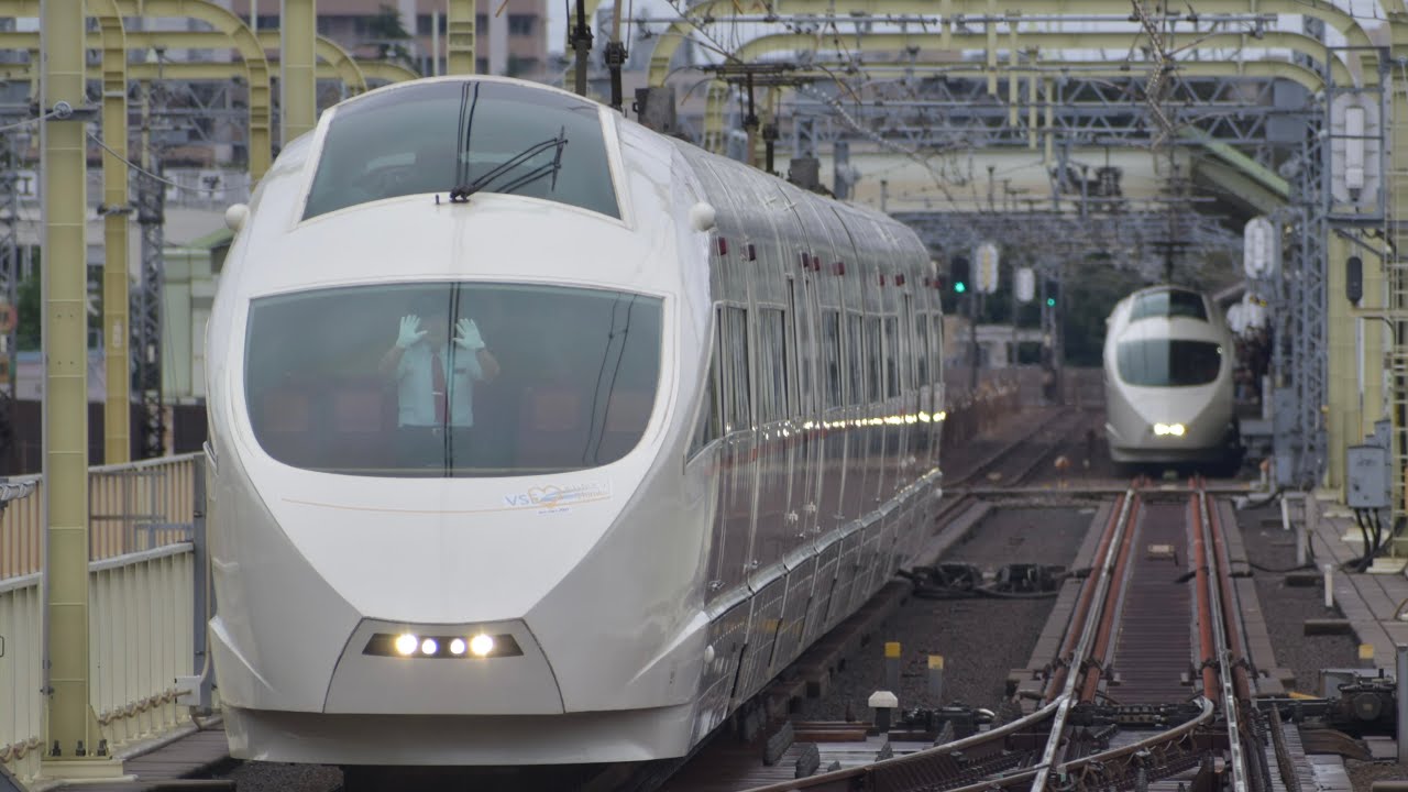 【VSE同士の並走あり】小田急小田原線 登戸駅 定点観測（土休日ダイヤ）