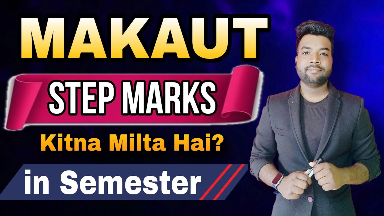 🤫MAKAUT Step Counting Marks in Semester Exam😨 in Mathematics | What is Step Marks?