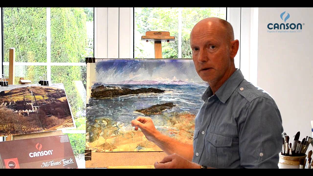 Canson® and artist Robert Dutton present  Mi-Teintes Touch Paper.