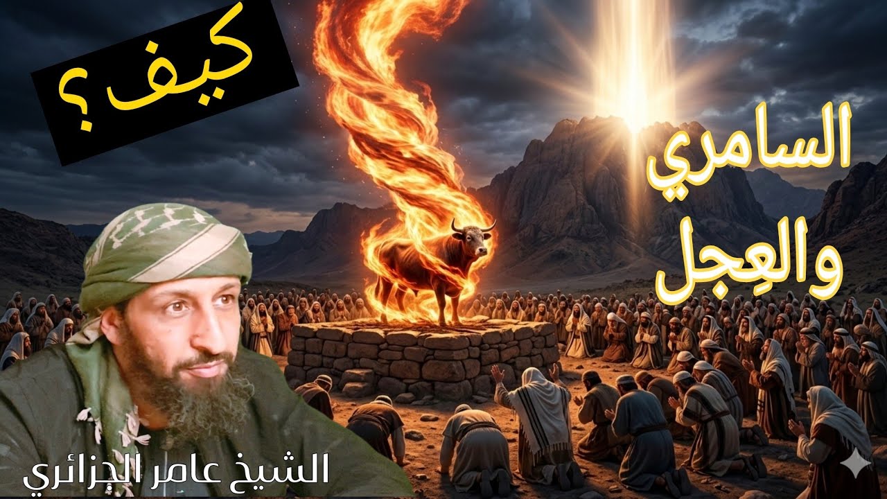 كيف أخرج السامري العجل؟ وقائع عن اليهود تسمع لأول مرة #_الشيخ_عامر_الجزائري