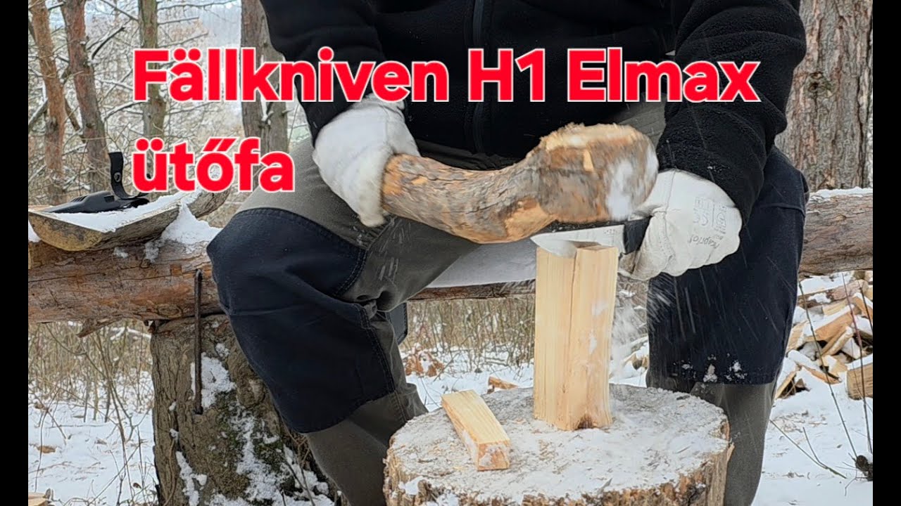 Fallkniven H1 Elmax ütőfa