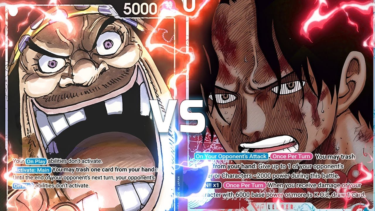 500 Subscribers?!? Duel on Banaro Island - OP13 Marshall.D.Teach Vs R/B Ace