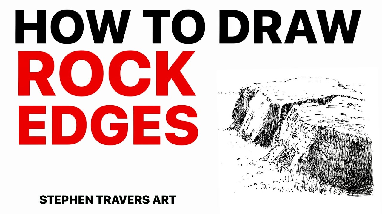 How to Draw Rock Edges