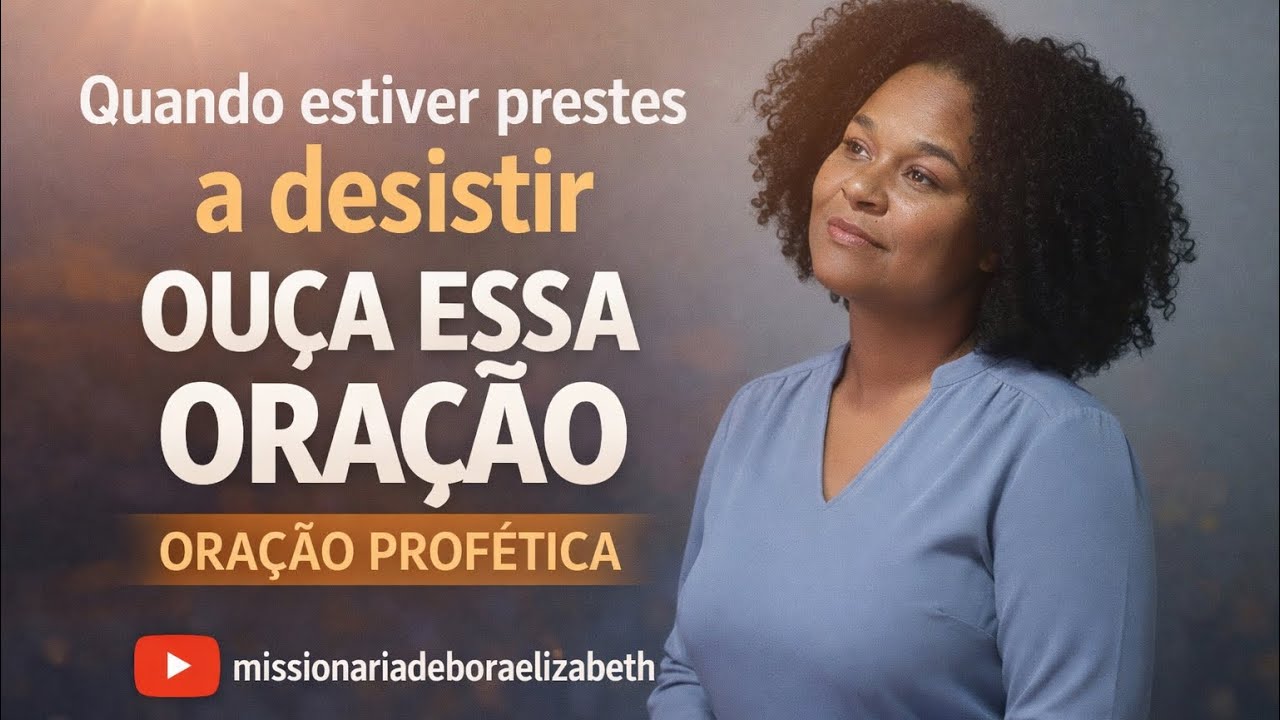 DEUS TE DARÁ MOTIVOS PARA ACREDITAR |ORAÇÃO PROFÉTICA 
