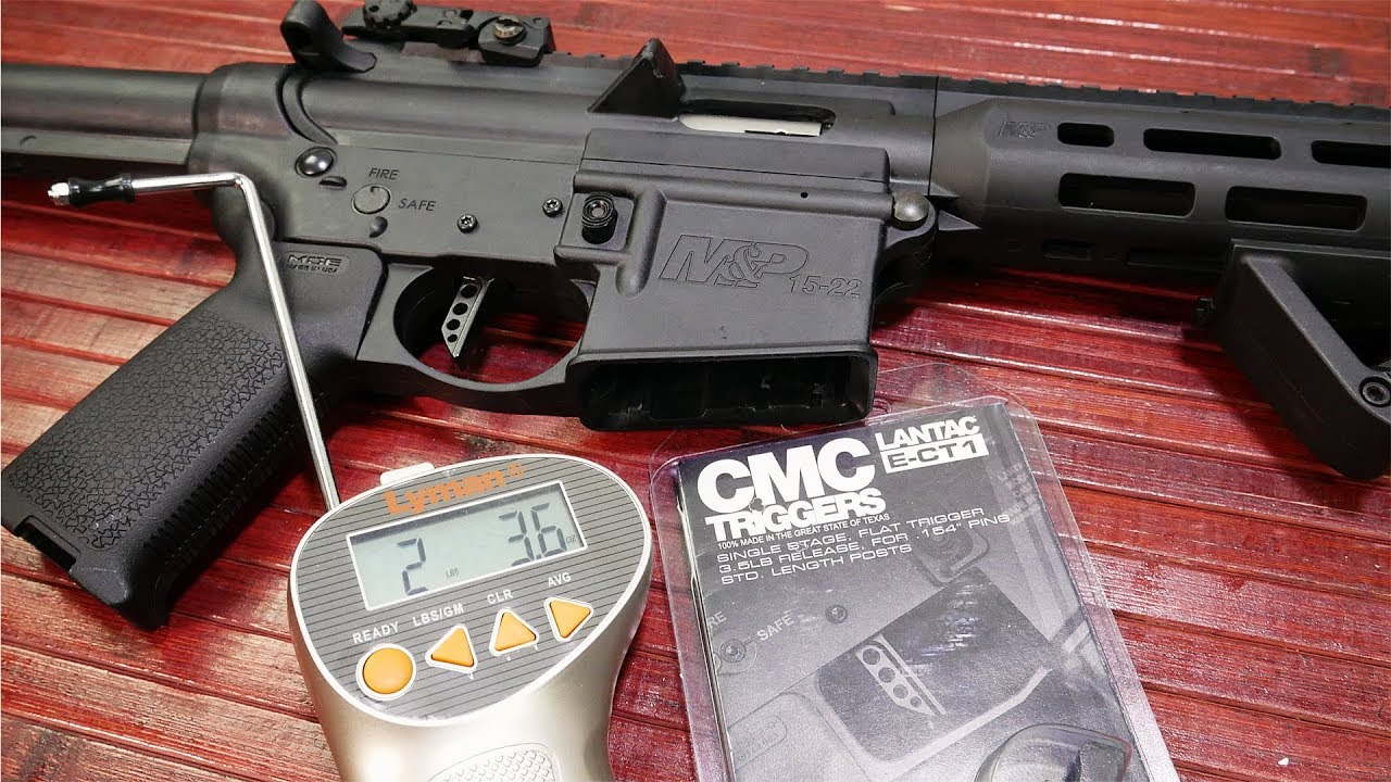 Установка спускового крючка Smith Wesson M&P 15-22