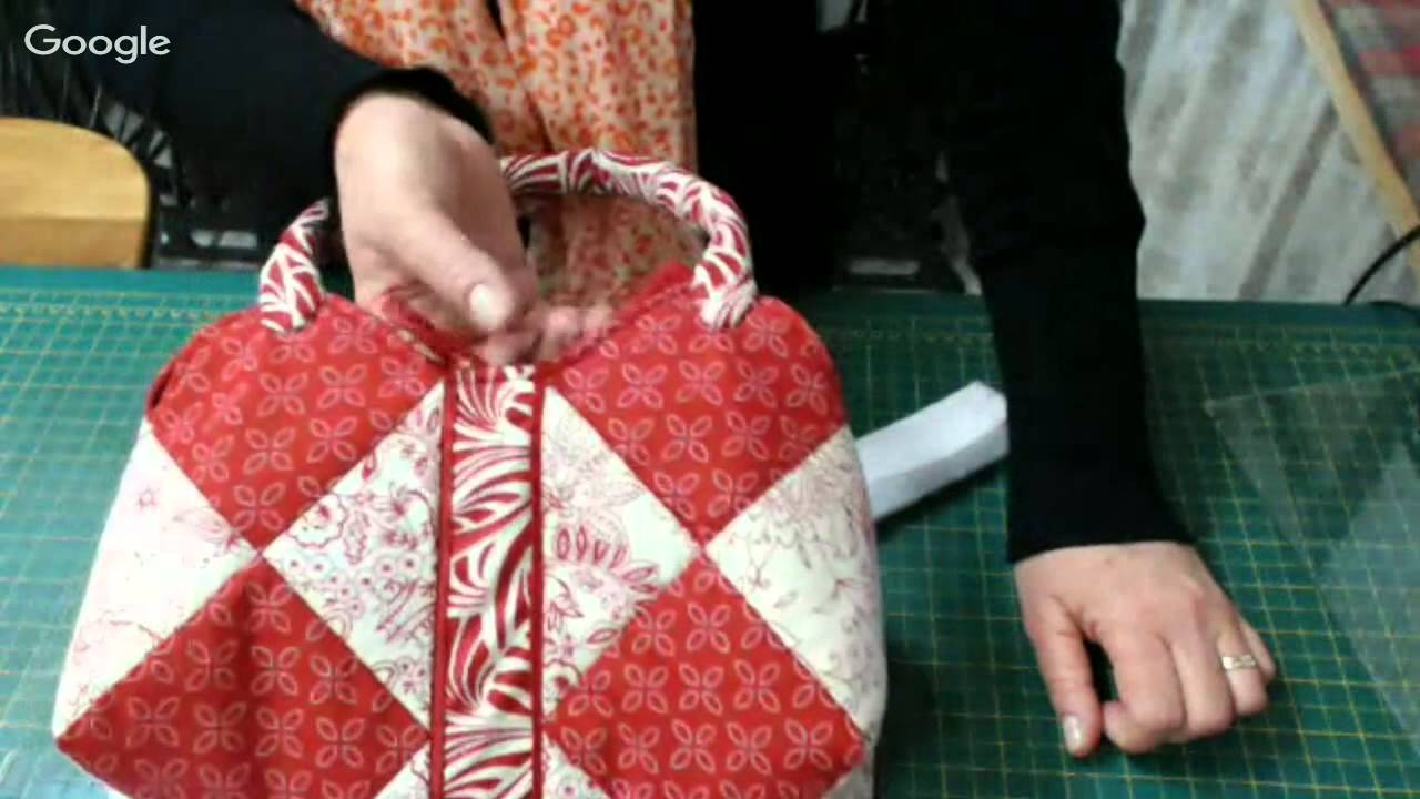 Patchwork Ao Vivo #37: bolsa em patchwork