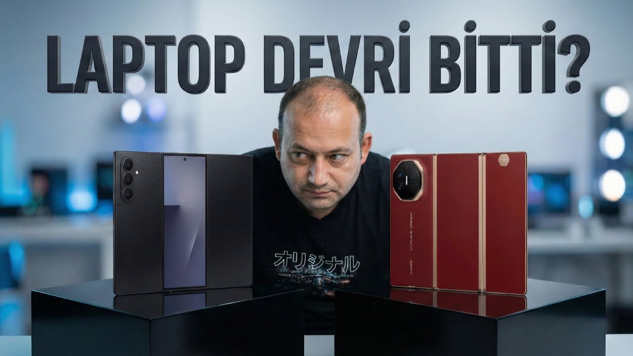 LAPTOP DEVRİ BİTTİ Mİ? | Samsung Galaxy Z Tri-Fold vs Huawei Mate XT