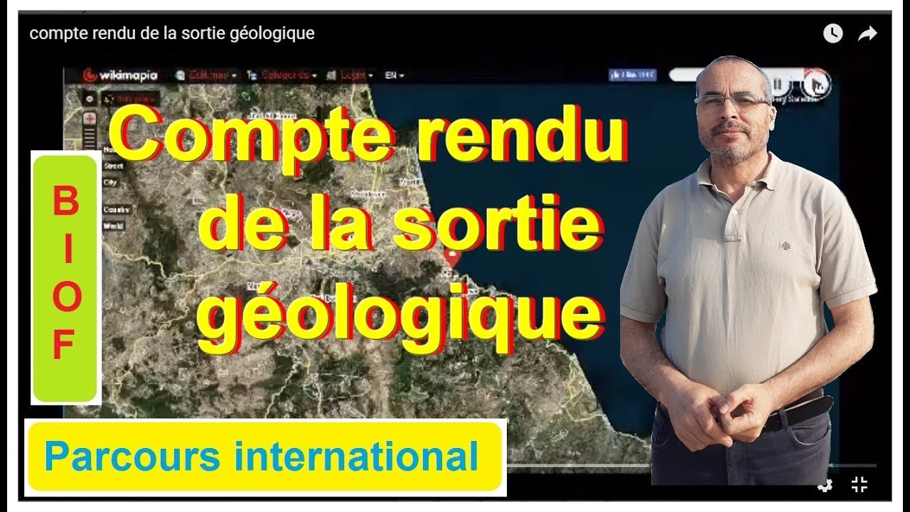 compte rendu de la sortie géologique