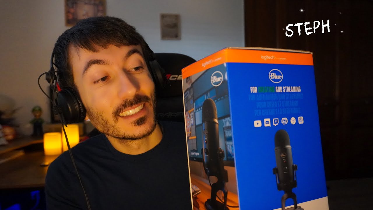 ASMR : UNBOXING BLUE YETI