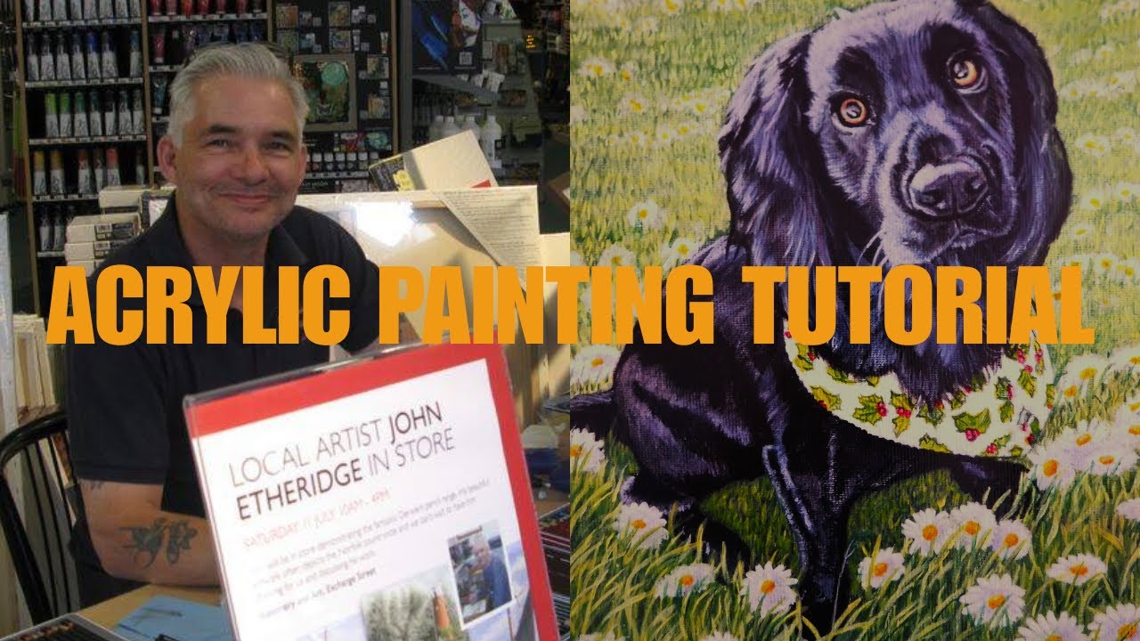 Acrylic tutorial ~The making of Bruno!