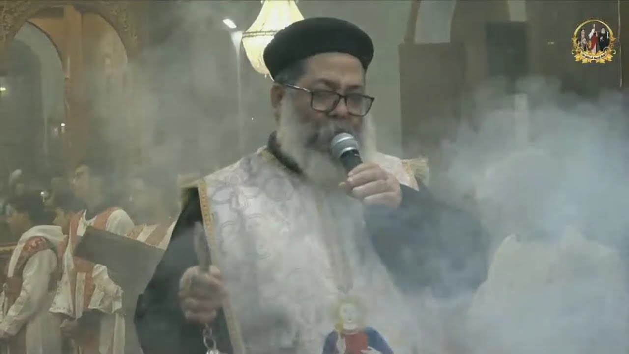 عشية التذكار 34 لنياحة الانبامكاريوس30-1-2025 من كنيسةمارمرقس بقنايراس الصلاةسيدنا الانبا شاروبيم