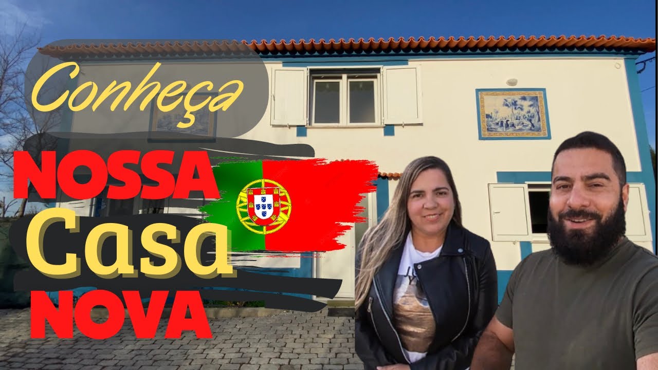 CONHEÇA NOSSA CASA NOVA EM PORTUGAL #86