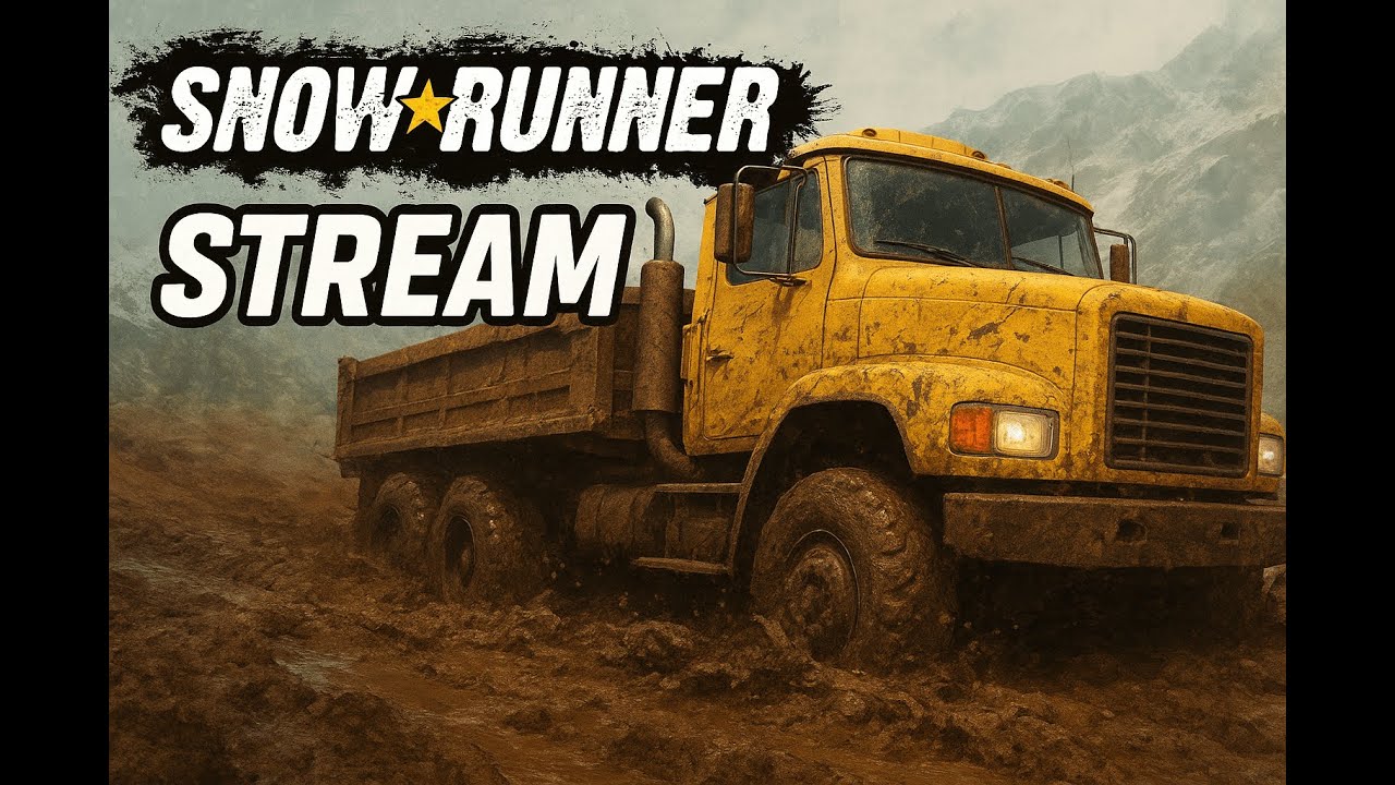 SnowRunner LIVE – Season 14 Mud Chaos! 🚛💦 Big Trucks, Deep Mud & Impossible Recoveries!