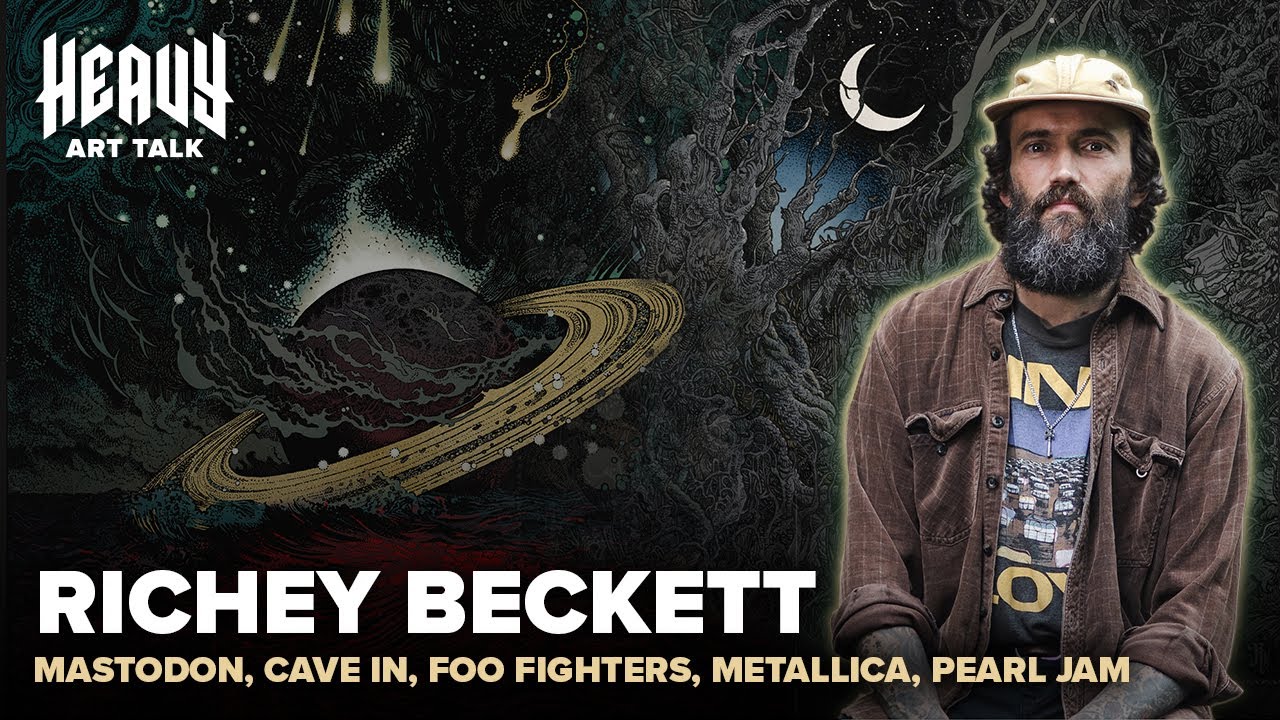 Heavy Art Talk Ep. 56: Richey Beckett (Metallica, Mastodon, Cave In, Foo Fighters, Pixies, QOTSA)