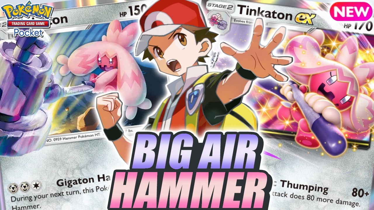 GIGATON DAMAGE ! New TINKATON Smashes the META ! - Pokemon TCG Pocket