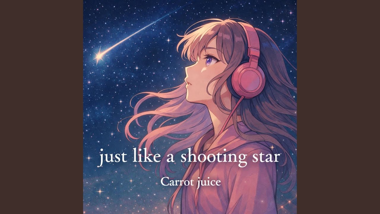 just like a shooting star