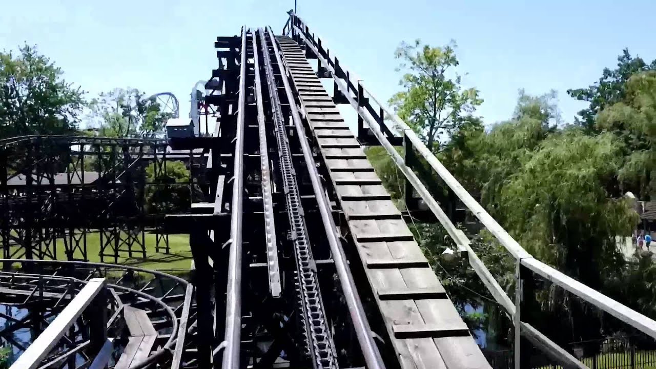 Cedar Creek Mine Ride Front Seat POV 2014 FULL HD Cedar Point